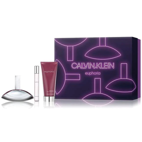 Calvin Klein Euphoria for Women Eau de Parfum 30ml Gift Set, Free Shipping